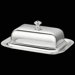 Christofle Silver-Plated Lidded Butter Dish