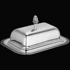 Christofle Silver-Plated Lidded Butter Dish