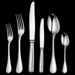 Christofle Silver-Plated 75-Piece Flatware Set with Storage Box