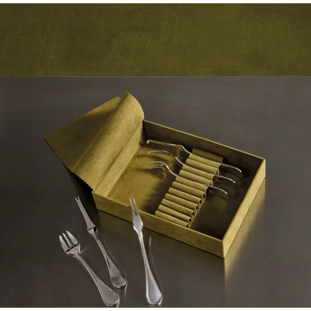 Christofle Silver-Plated 6-Piece Seafood Duo Set