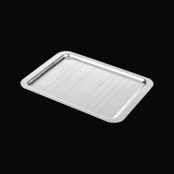 Christofle Silver-Plated Rectangular Tray - 8 x 12 in
