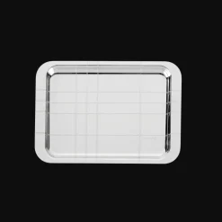 Christofle Silver-Plated Rectangular Tray - 8 x 6 in