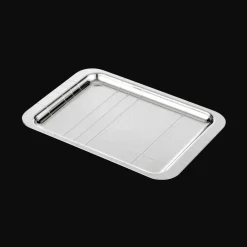 Christofle Silver-Plated Rectangular Tray - 8 x 6 in
