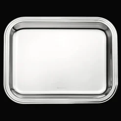 Christofle Silver-Plated Rectangular Tray - 10 x 8 in