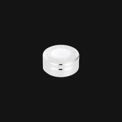 Christofle Silver-Plated Round with Frieze Trinket box