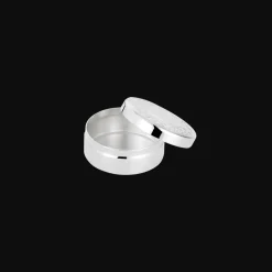 Christofle Silver-Plated Round with Frieze Trinket box