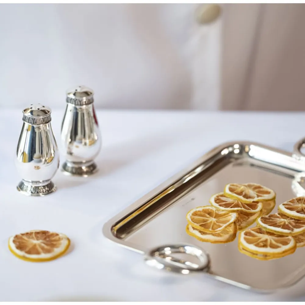 Christofle Silver-Plated Salt & Pepper Shaker Set
