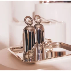 Christofle Silver-Plated Salt & Pepper Shaker Set