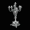 Christofle Silver plated seven light candelabra