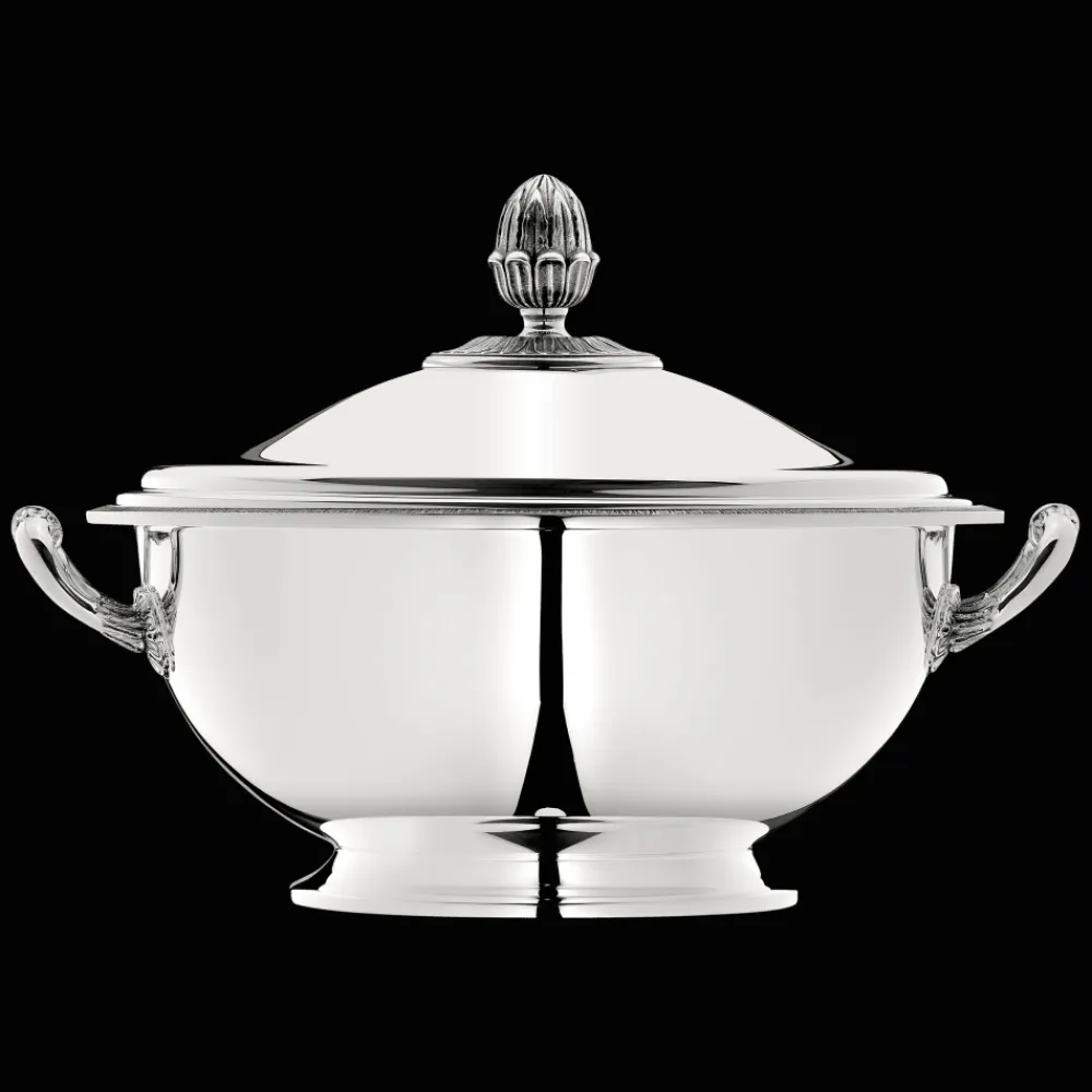 Christofle Silver-Plated Soup Tureen with Lid