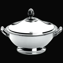 Christofle Silver-Plated Soup Tureen with Lid