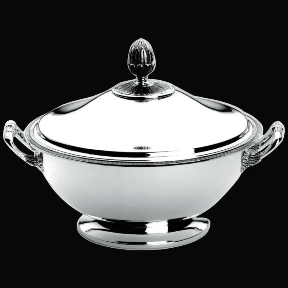 Christofle Silver-Plated Soup Tureen with Lid