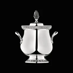 Christofle Silver-Plated Sugar Bowl with Lid