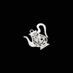 Christofle Silver-Plated Teapot Ornament - 2024