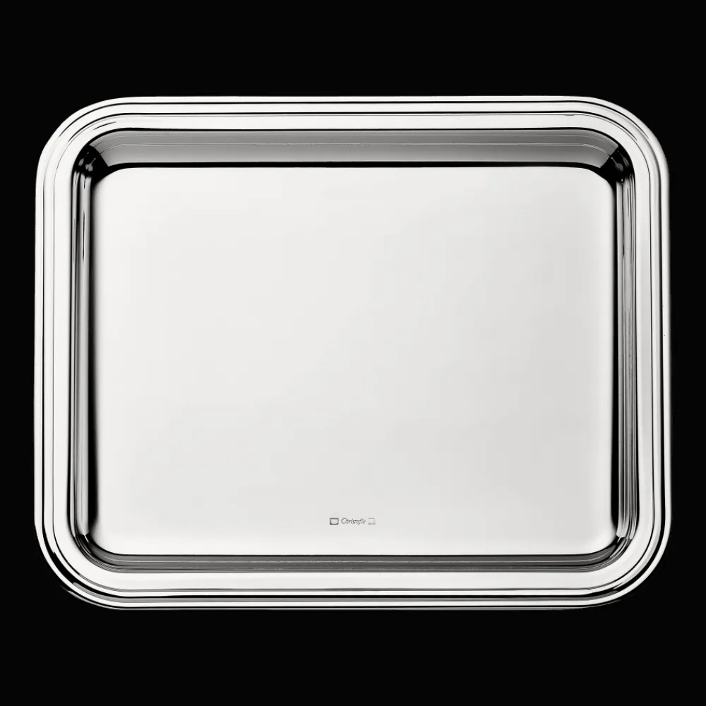 Christofle Silver-Plated Tray 8 x 6 in