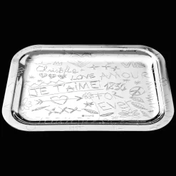 Christofle Silver-Plated Tray 10 x 8 in