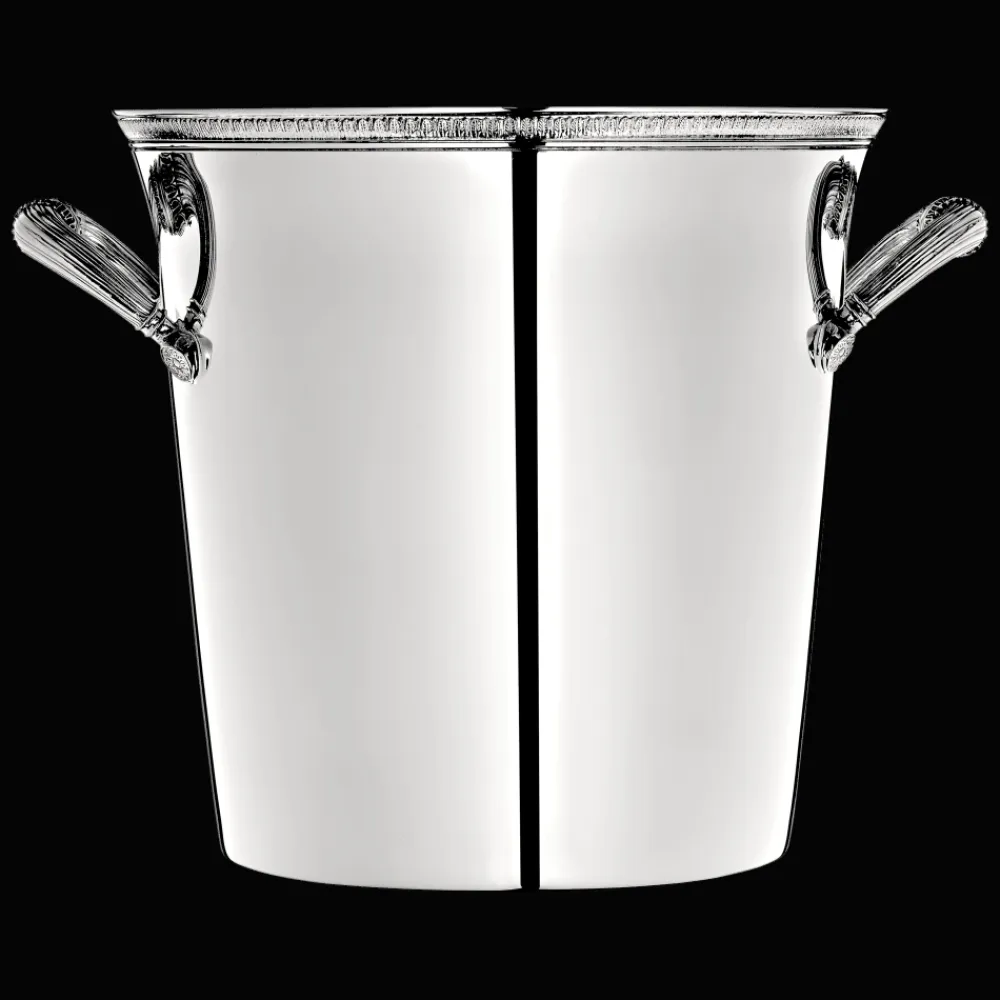 Christofle Silver-Plated Two-Bottle Champagne Cooler Bucket