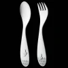 Christofle Silver plated two-piece flatware set