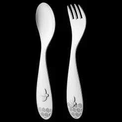 Christofle Silver plated two-piece flatware set