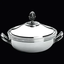Christofle Silver-Plated Vegetable Dish with Lid