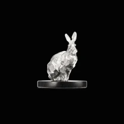 Christofle Sitting Rabbit in Sterling Silver - Haute Orfèvrerie