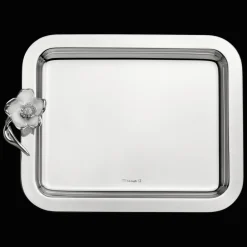 Christofle Small Silver-Plated Tray 8 x 6 in