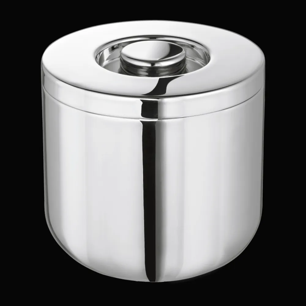 Christofle Stainless Steel Insulated Ice Bucket