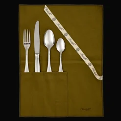 Christofle Stainless Steel Medium Individual Flatware Set