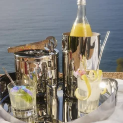 Christofle Stainless Steel Wine Bucket