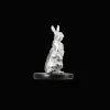 Christofle Standing Rabbit in Sterling Silver - Haute Orfèvrerie