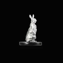 Christofle Standing Rabbit in Sterling Silver - Haute Orfèvrerie
