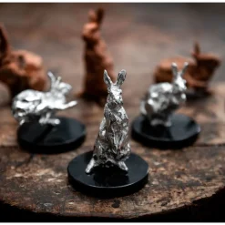 Christofle Standing Rabbit in Sterling Silver - Haute Orfèvrerie