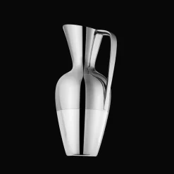 Christofle Steel Silver Base Water Pitcher