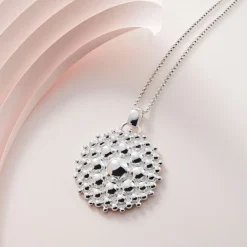Christofle Sterling Silver Chain Pendant
