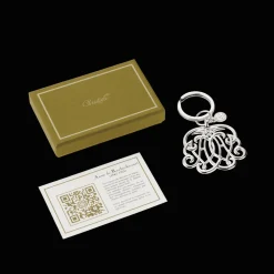 Christofle Sterling Silver Key Chain AU - Anne de Rochechouart Duchesse d'Uzes