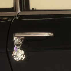 Christofle Sterling Silver Key Chain EE -Eugénie de Montijo