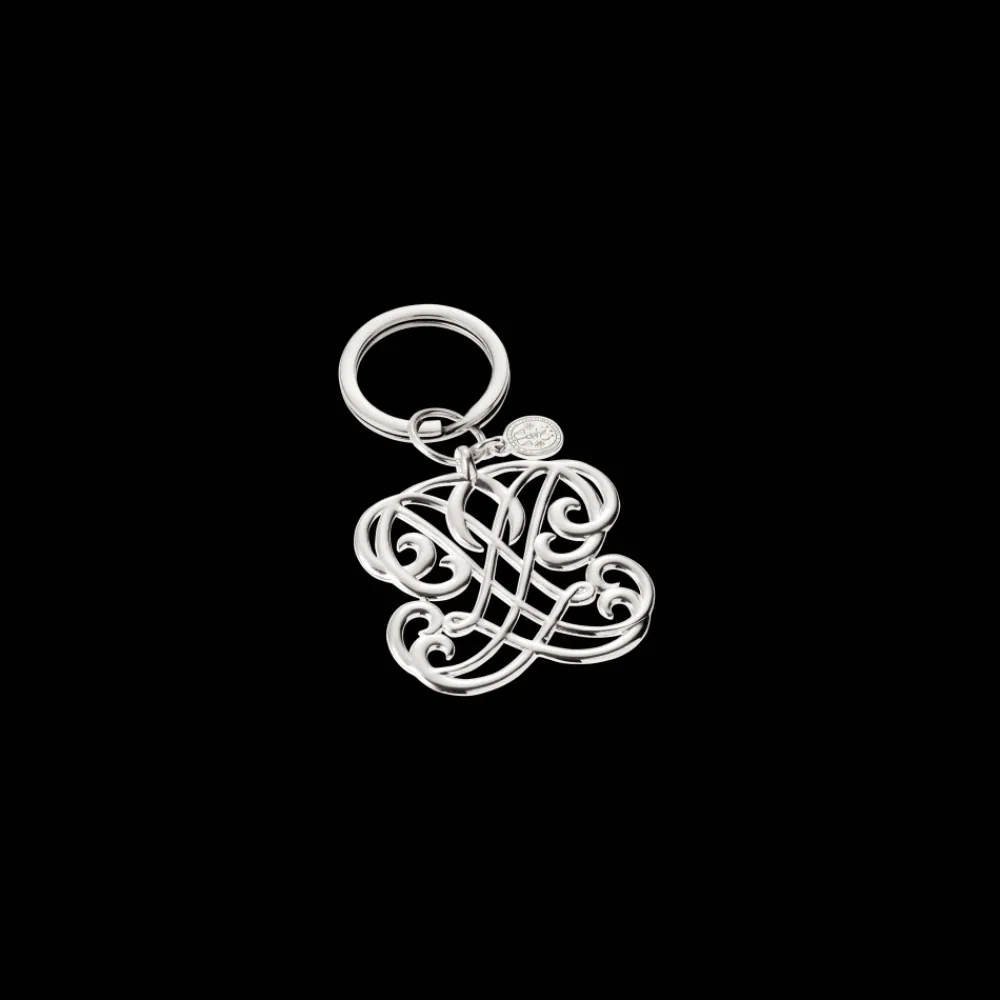 Christofle Sterling Silver Key Chain LP - Louis Philippe