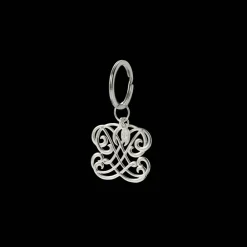 Christofle Sterling Silver Key Chain LP - Louis Philippe