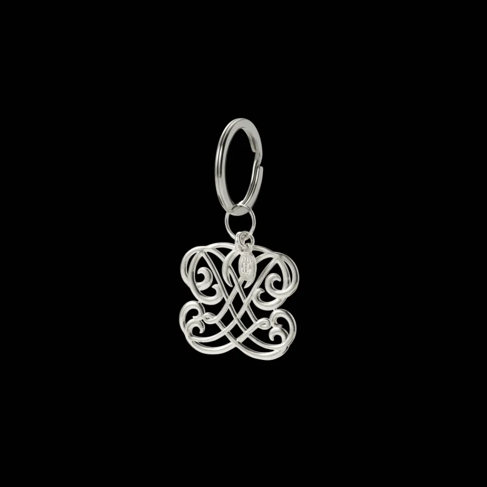 Christofle Sterling Silver Key Chain LP - Louis Philippe