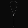Christofle Sterling Silver Lariat Necklace