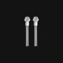 Christofle Sterling Silver Pendent earrings