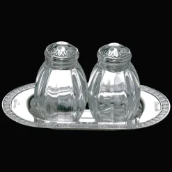 Christofle Sterling Silver Salt & Pepper Shaker Set
