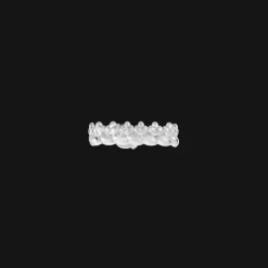 Christofle Sterling Silver T Bar Ear Cuff