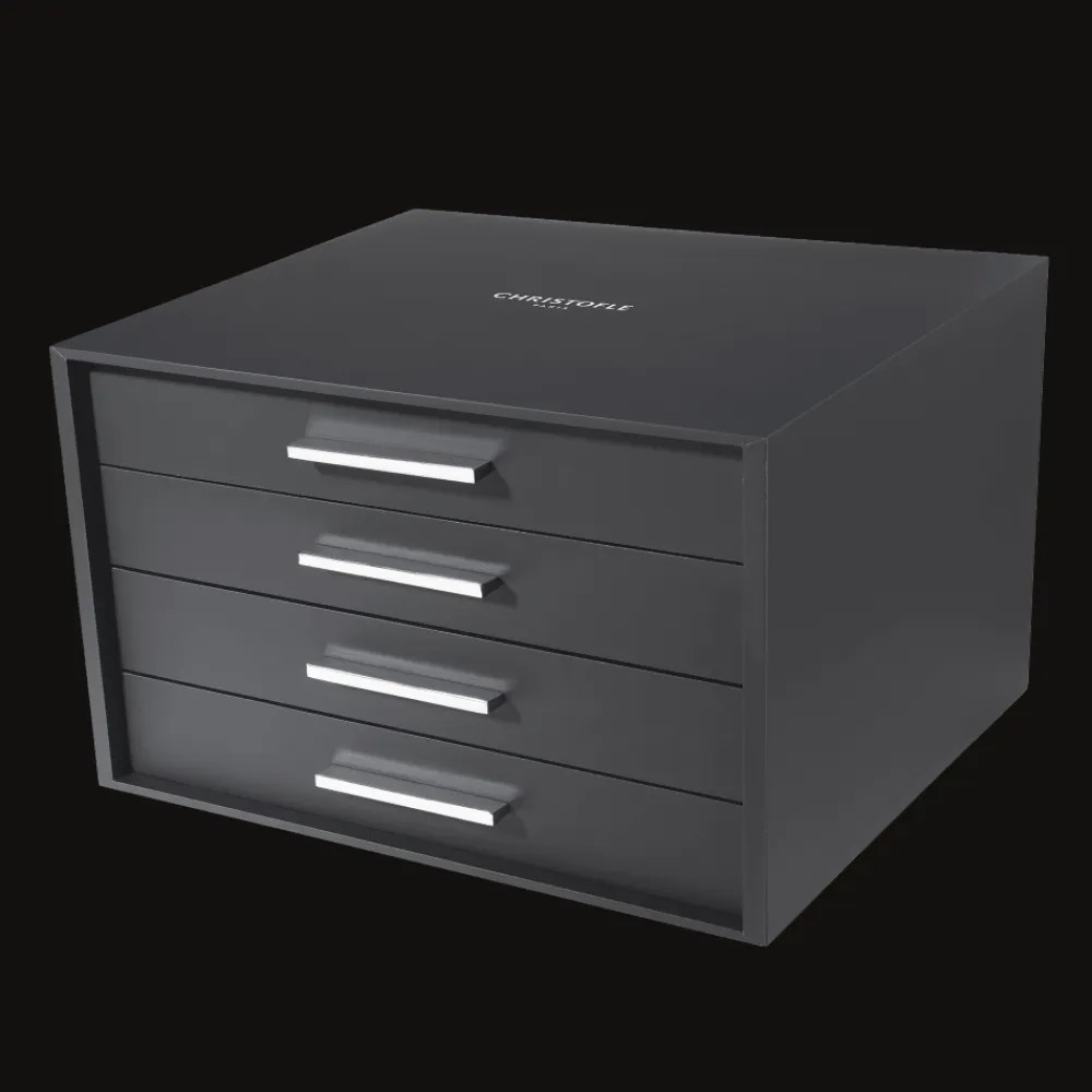 Christofle Storage Chest 168 or 156 pieces (sold empty)