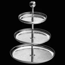 Christofle 3-Tier Silver-Plated Dessert Stand