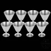 Christofle Vintage Silvered Cocktail Cups - Set of 8