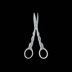 Christofle Vintage Silvered Grape Scissors