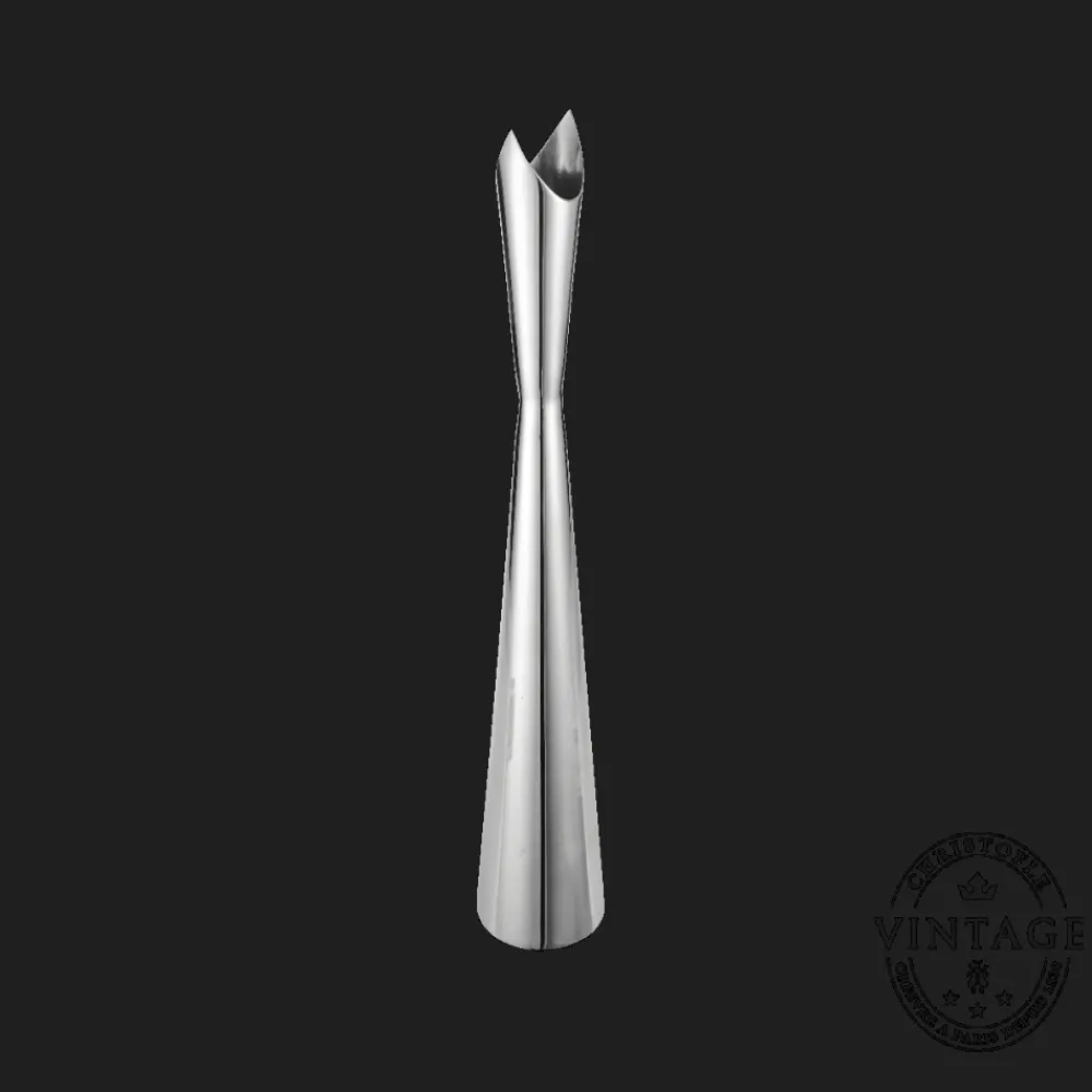 Christofle Vintage Silvered Large Cardinal Vase