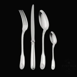 Christofle Vintage Silvered 24-piece Flatware Set