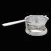 Christofle Vintage Silvered Rocking Tea Strainer